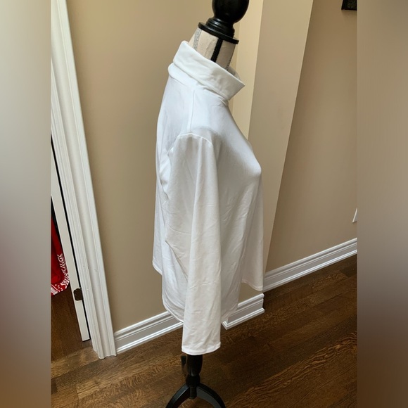 SAN FRANCISCO White Long Sleeve Turtle Neck Top Womens Size XL BRAND NEW - Picture 8 of 9